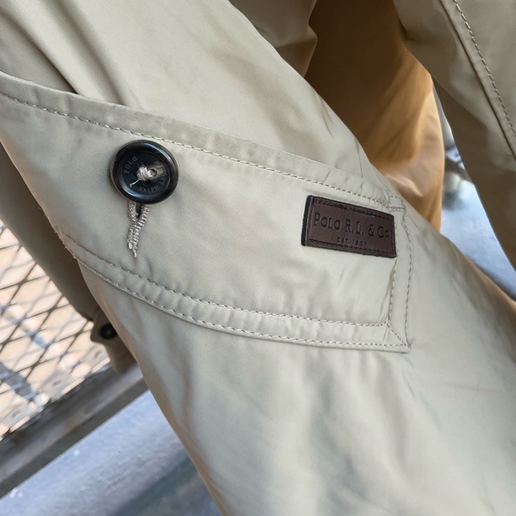 Polo Ralph Lauren Water-Resistant Commuter Coat- Khaki 3XB (Big & Tall) - Picture 5 of 11